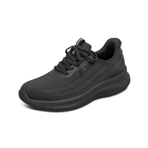 OrthofeetHands-Free Orthopädischer Damen Slip-in Sneaker Komplett Schwarz Nira, Größe 38.5 von Orthofeet