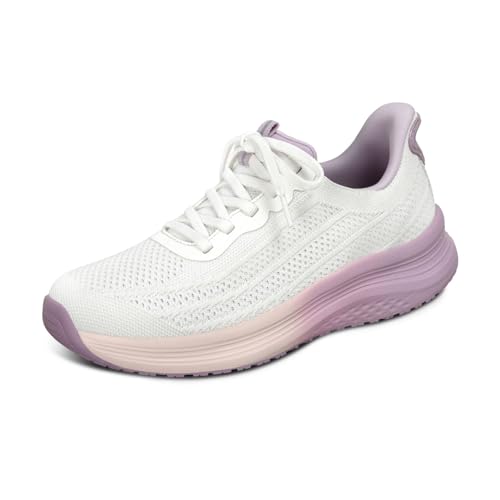 OrthofeetHands-Free Orthopädischer Damen Slip-in Sneaker Weiß/Lavendel Nira, Größe 40.5 OrthofeetHands-Free Orthopädischer Damen Slip-in Sneaker Weiß/Lavendel Nira, Größe 40.5 von Orthofeet