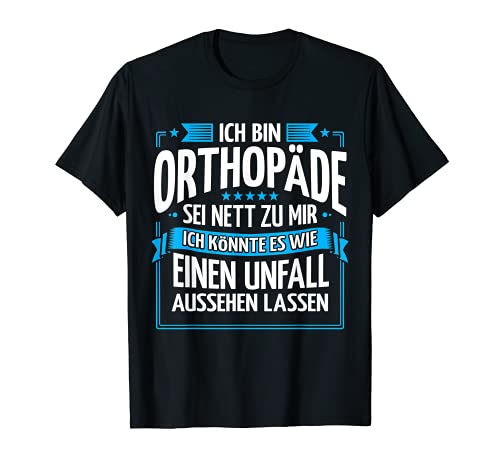 Herren Ich Bin Orthopäde T-Shirt Herren Ich Bin Orthopäde T-Shirt von Orthopäde Geschenke