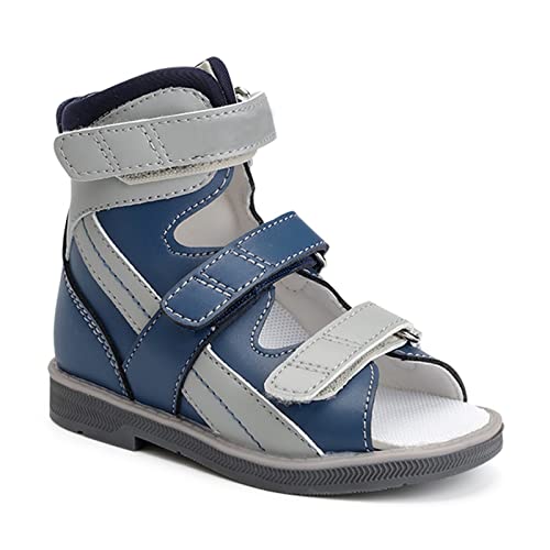 Orthopädische Sandalen für Kleinkinder,Planet Series Kinder Korrekturschuhe mit hohem Rücken und Fußgewölbe und Knöchelstütze von Orthopop