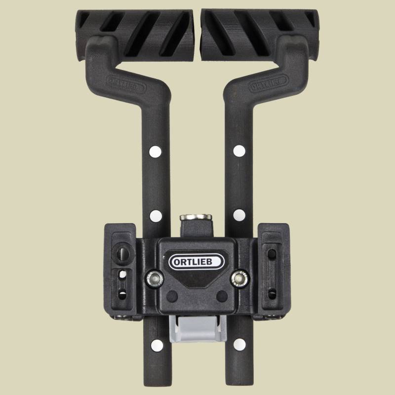 Aufsatz für Ultimate6 Montageset 2er Set schwarz von Ortlieb