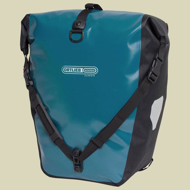 Back-Roller Classic QL2.1 Volumen in l  40 Farbe petrol-black von Ortlieb