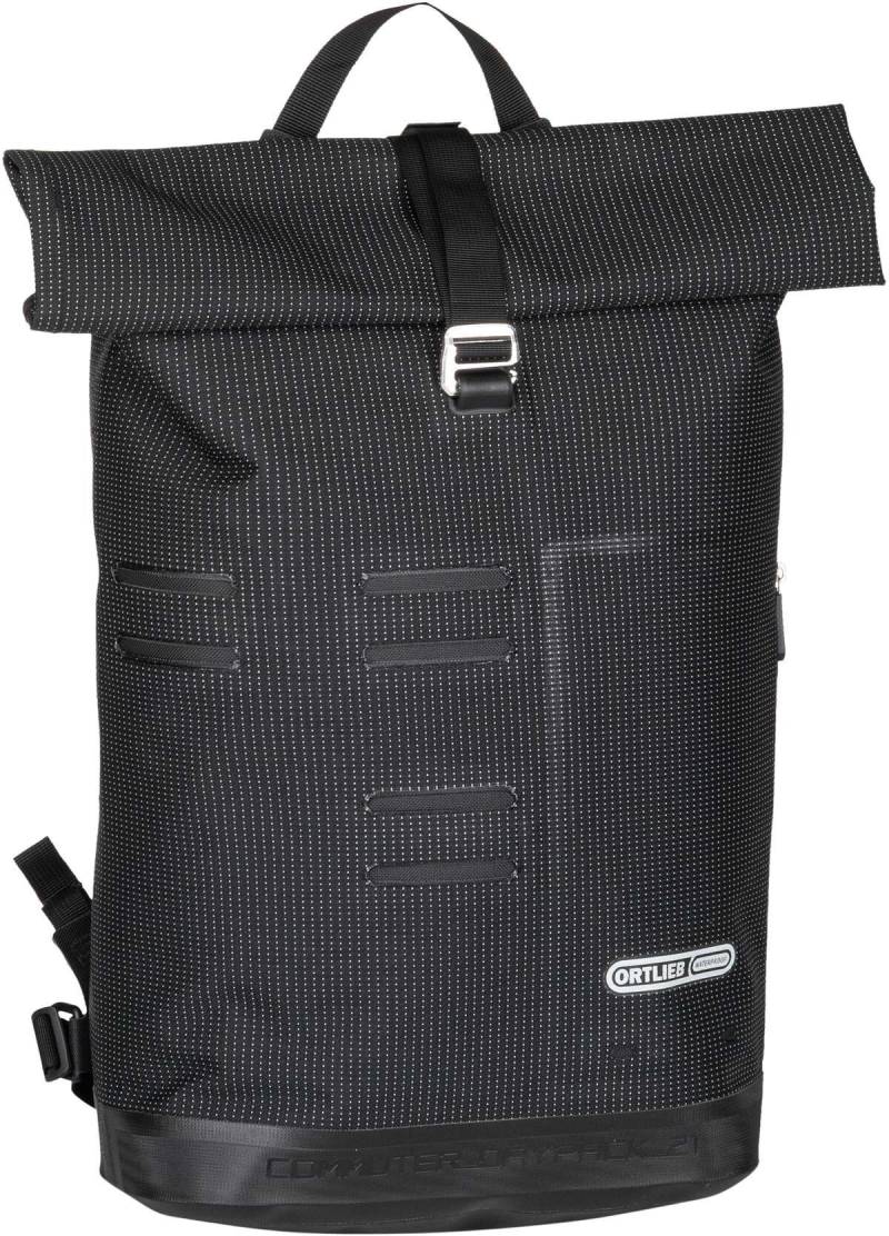 ORTLIEB Commuter-Daypack High Visibility  in Schwarz (21 Liter), Rucksack / Backpack von Ortlieb