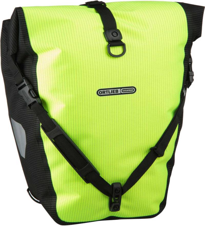 ORTLIEB Back-Roller High Visibility Single QL2.1  in Gelb (20 Liter), Fahrradtasche von Ortlieb