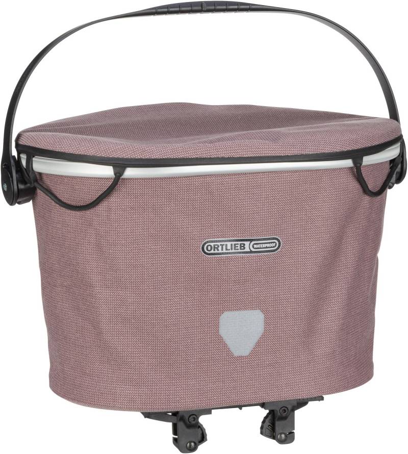 ORTLIEB Up-Town Rack Urban  in Rosé (17.5 Liter), Fahrradtasche von Ortlieb