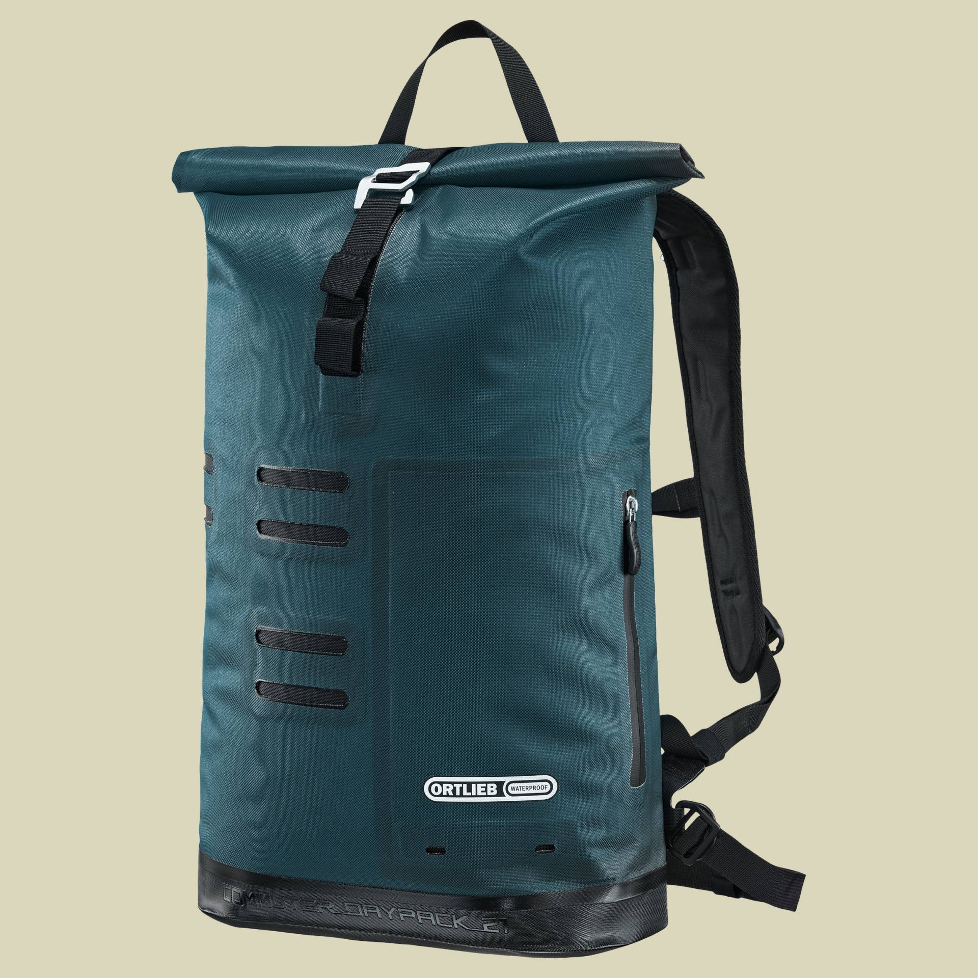 Commuter Daypack City Volumen 21 Farbe petrol von Ortlieb