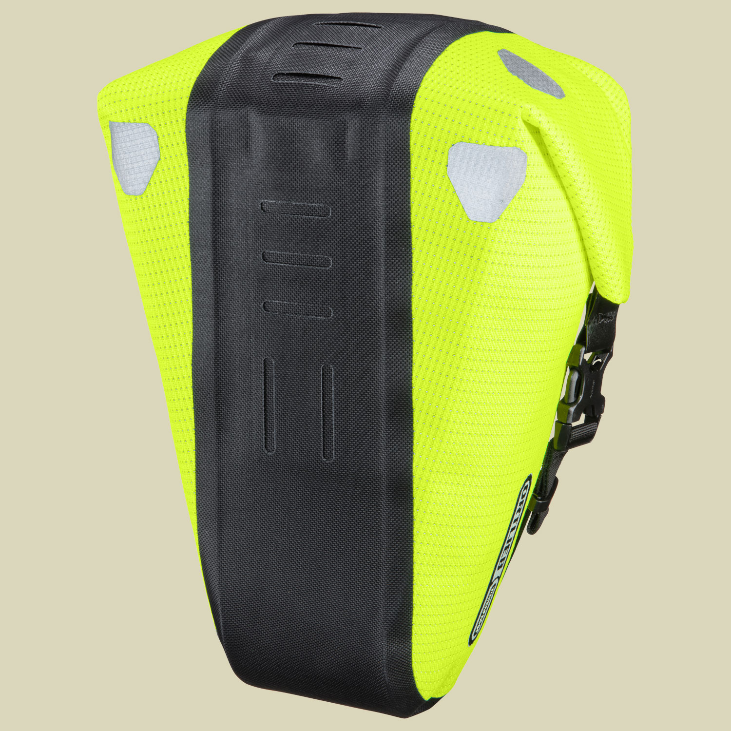 Saddle-Bag Two High Visibility Volumen 4,1 Farbe neon yellow-black reflective von Ortlieb