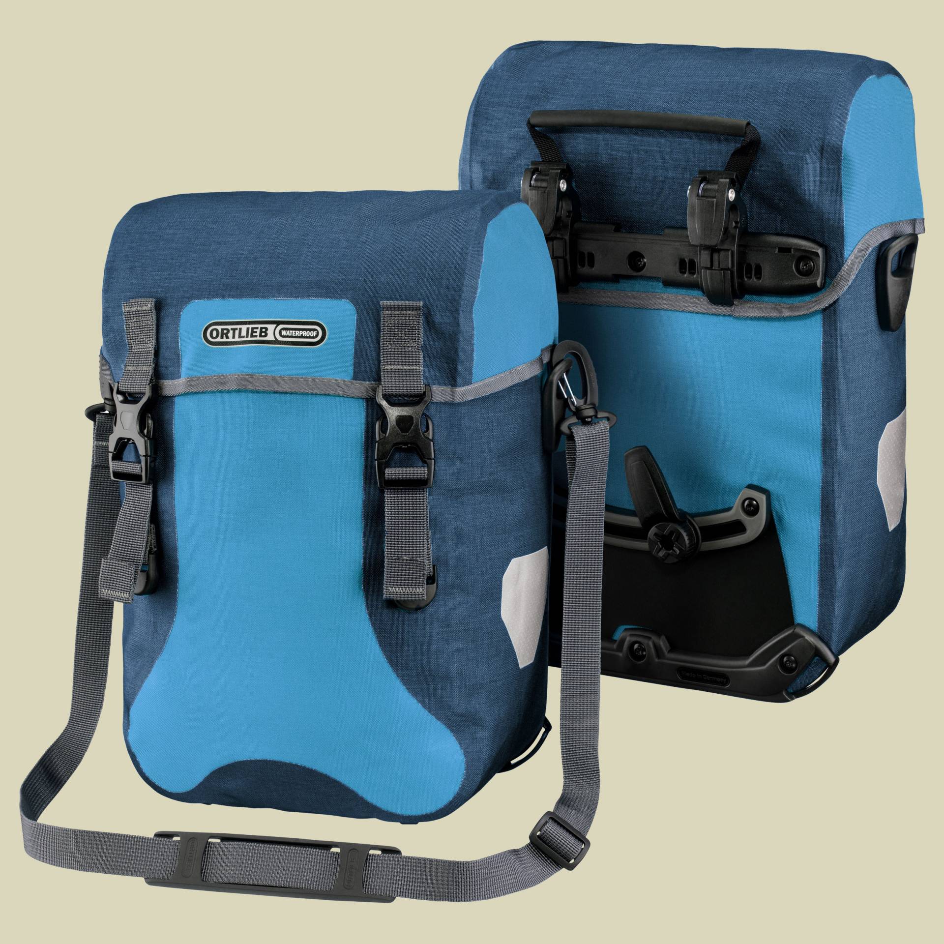 Sport-Packer Plus (Paar) Volumen 30 Farbe dusk blue-denim von Ortlieb