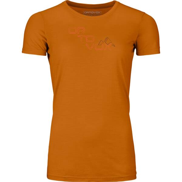 ORTOVOX Damen Shirt 185 MERINO TANGRAM LOGO TS W von Ortovox