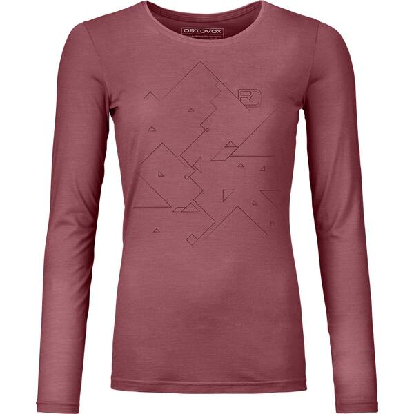 ORTOVOX Damen Shirt 185 MERINO TANGRAM LS W von Ortovox