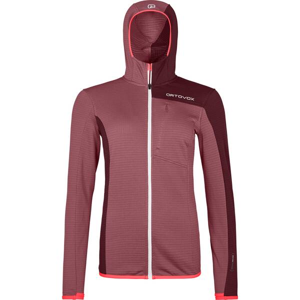 ORTOVOX Damen Unterjacke FLEECE LIGHT GRID HOODED JKT W von Ortovox