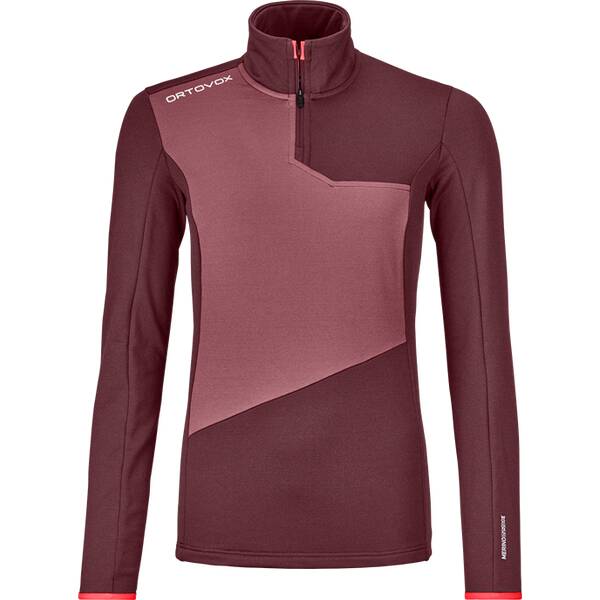 ORTOVOX Damen Unterjacke FLEECE LIGHT ZIP NECK W von Ortovox