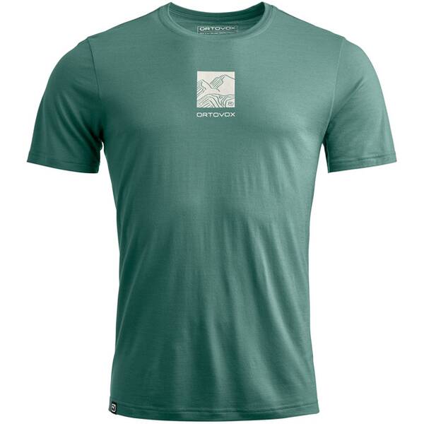 ORTOVOX Herren Shirt 120 COOL TEC ABSTRACT TS M von Ortovox