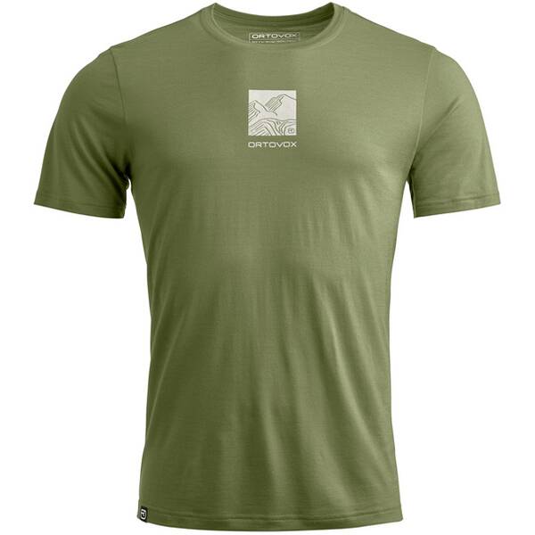 ORTOVOX Herren Shirt 120 COOL TEC ABSTRACT TS M von Ortovox