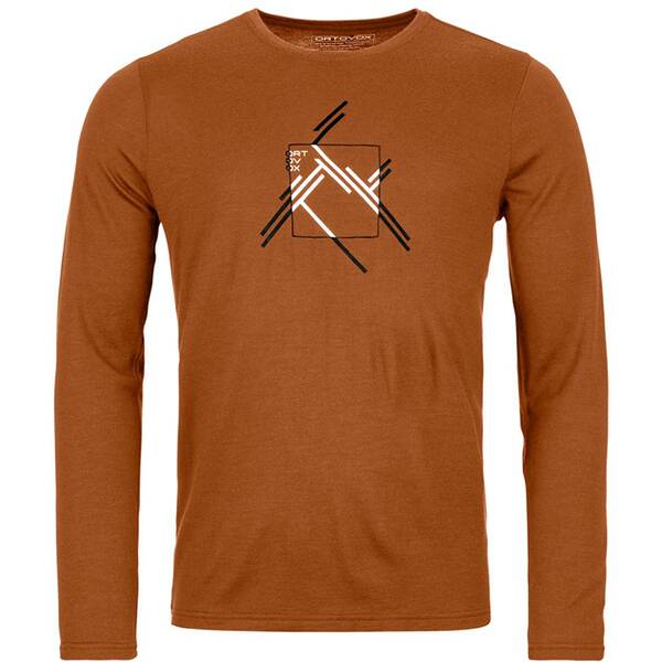 ORTOVOX Herren Shirt 185 MERINO MTN CUTOUT LS M von Ortovox