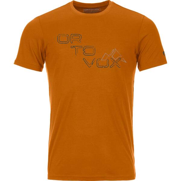 ORTOVOX Herren Shirt 185 MERINO TANGRAM LOGO TS M von Ortovox