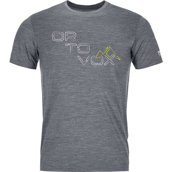 ORTOVOX Herren Shirt 185 MERINO TANGRAM LOGO TS M von Ortovox
