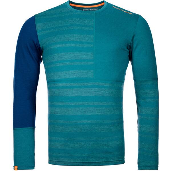 ORTOVOX Herren Unterhemd 185 ROCK'N'WOOL LONG SLEEVE M von Ortovox