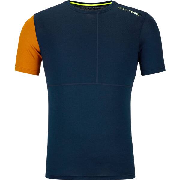 ORTOVOX Herren Unterhemd 185 ROCKNWOOL SHORT SLEEVE M von Ortovox