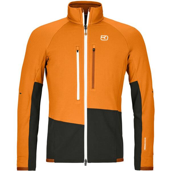 ORTOVOX Herren Unterhemd FLEECE RIB JACKET M von Ortovox
