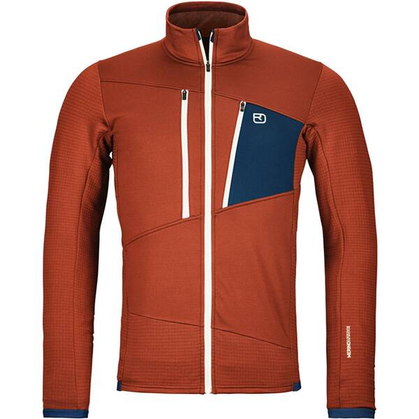 ORTOVOX Herren Unterjacke FLEECE GRID JACKET M von Ortovox