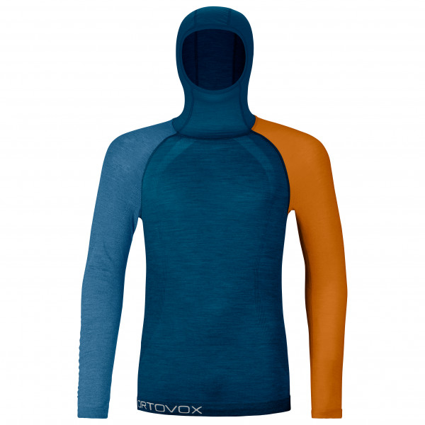 Ortovox - 120 Comp Light Hoody - Merinounterwäsche Gr XXL blau von Ortovox