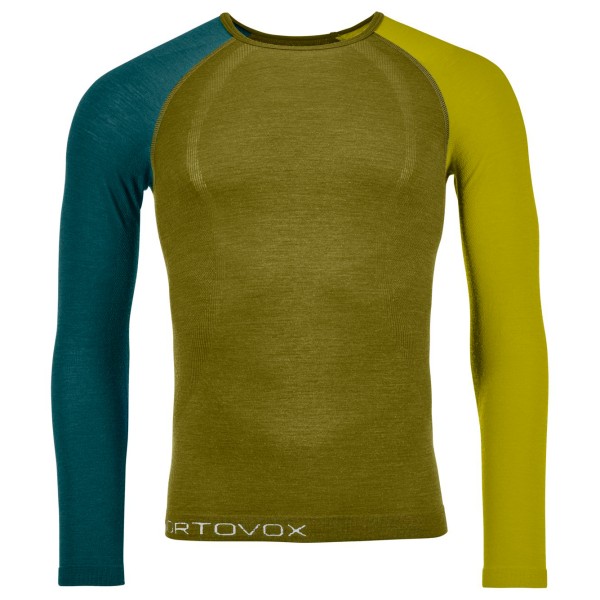 Ortovox - 120 Comp Light Long Sleeve - Merinounterwäsche Gr L;M;S;XL;XXL blau;oliv;schwarz von Ortovox