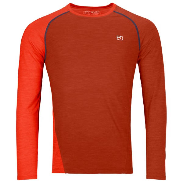 Ortovox - 120 Cool Tec Fast Upward Long Sleeve - Funktionsshirt Gr M rot von Ortovox