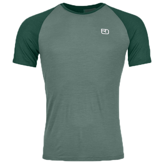 Ortovox - 120 Tec Fast Mountain T-Shirt - Merinoshirt Gr XXL grau von Ortovox