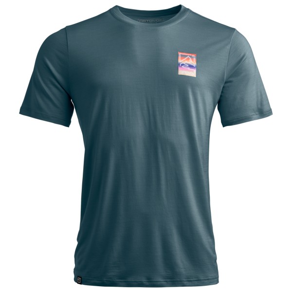 Ortovox - 140 Cool Mountain Gradient T-Shirt - Merinoshirt Gr M grau Ortovox - 140 Cool Mountain Gradient T-Shirt - Merinoshirt Gr M grau von Ortovox