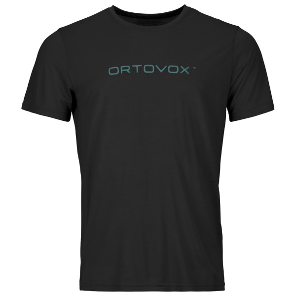 Ortovox - 150 Cool Brand T-Shirt - Merinoshirt Gr L schwarz von Ortovox