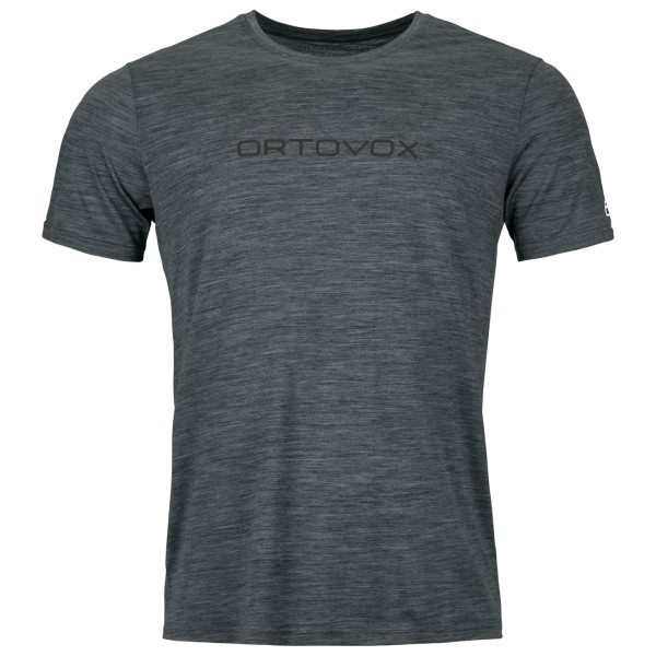 Ortovox - 150 Cool Brand T-Shirt - Merinoshirt Gr M grau von Ortovox