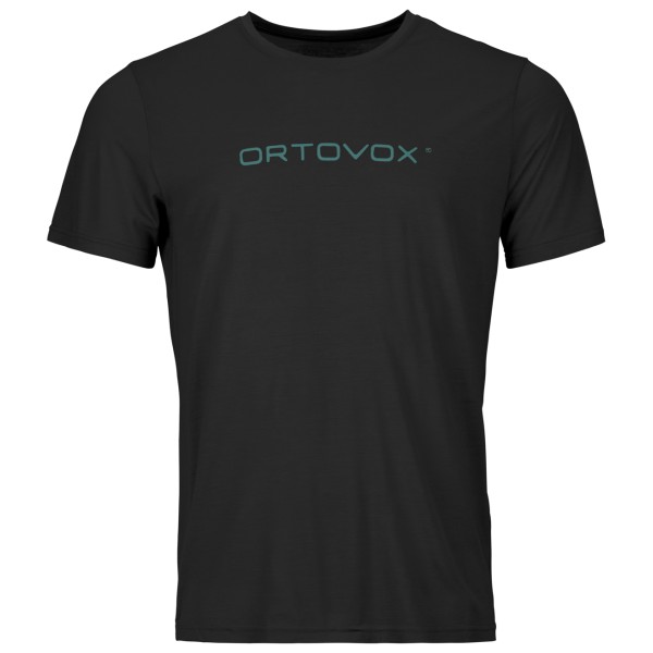 Ortovox - 150 Cool Brand T-Shirt - Merinoshirt Gr M schwarz von Ortovox