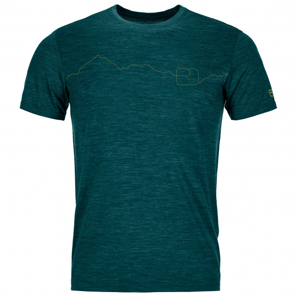 Ortovox - 150 Cool Mountain - Merinoshirt Gr M dark pacific blend von Ortovox