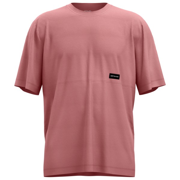 Ortovox - 185 Merino Patch TS - Merinoshirt Gr L rosa von Ortovox