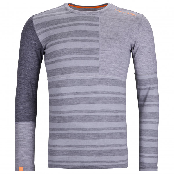 Ortovox - 185 Rock'N'Wool Long Sleeve - Merinounterwäsche Gr L grau von Ortovox