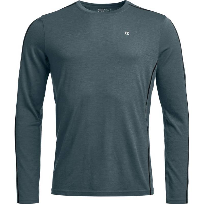 Ortovox 185 Rock'n'wool Herren Longsleeve dark arctic grey L von Ortovox