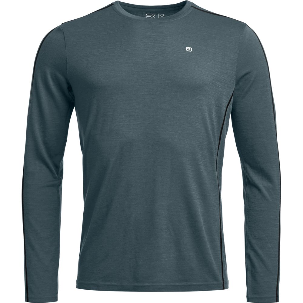 Ortovox 185 Rock'n'wool Herren Longsleeve dark arctic grey M von Ortovox