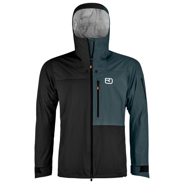 Ortovox - 3L Ortler Jacket - Regenjacke Gr XL schwarz von Ortovox