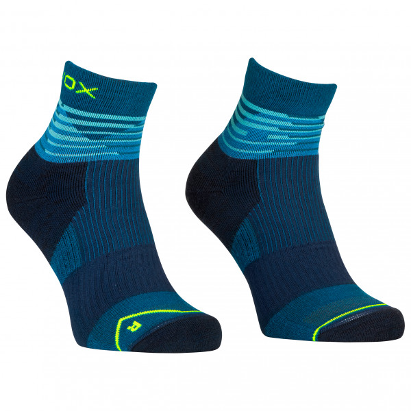 Ortovox - All Mountain Quarter Socks - Merinosocken Gr 42-44 blau von Ortovox