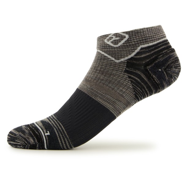 Ortovox - Alpine Low Socks - Merinosocken Gr 42-44 grau/schwarz von Ortovox