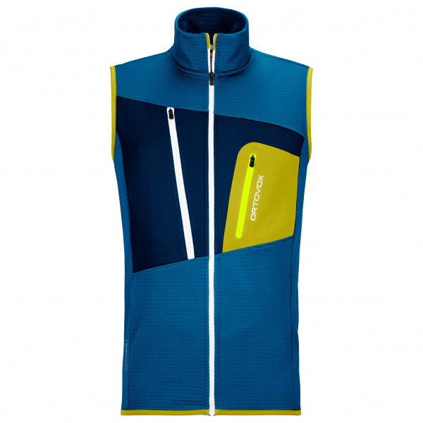 Ortovox - Fleece Grid Vest - Merinoweste Gr L;M;S;XL;XXL blau;rot;schwarz von Ortovox