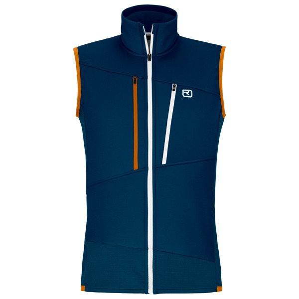 Ortovox - Fleece Grid Vest - Fleeceweste Gr S blau von Ortovox