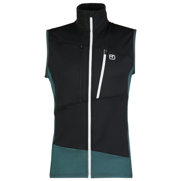 Ortovox - Fleece Grid Vest - Fleeceweste Gr S schwarz von Ortovox