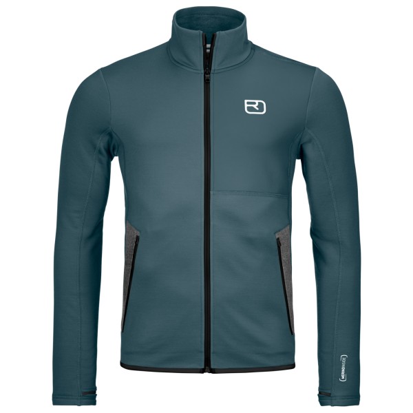 Ortovox - Fleece Jacket - Merinojacke Gr M blau von Ortovox