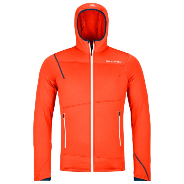 Ortovox - Fleece Light Hoody - Fleecejacke Gr M rot von Ortovox