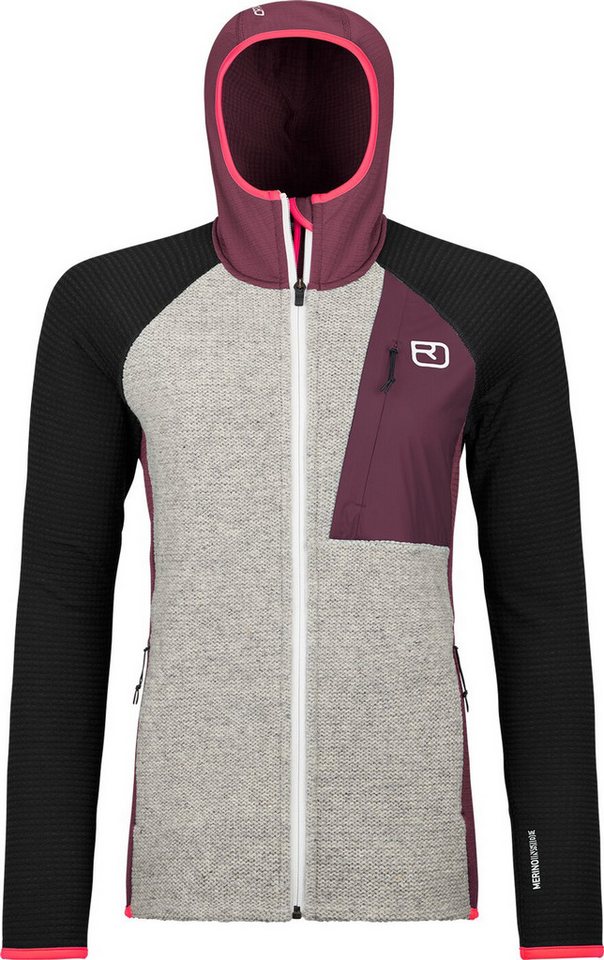 Ortovox Fleecejacke FLEECE GP CLASSIC KNIT HOODY W mountain rose von Ortovox