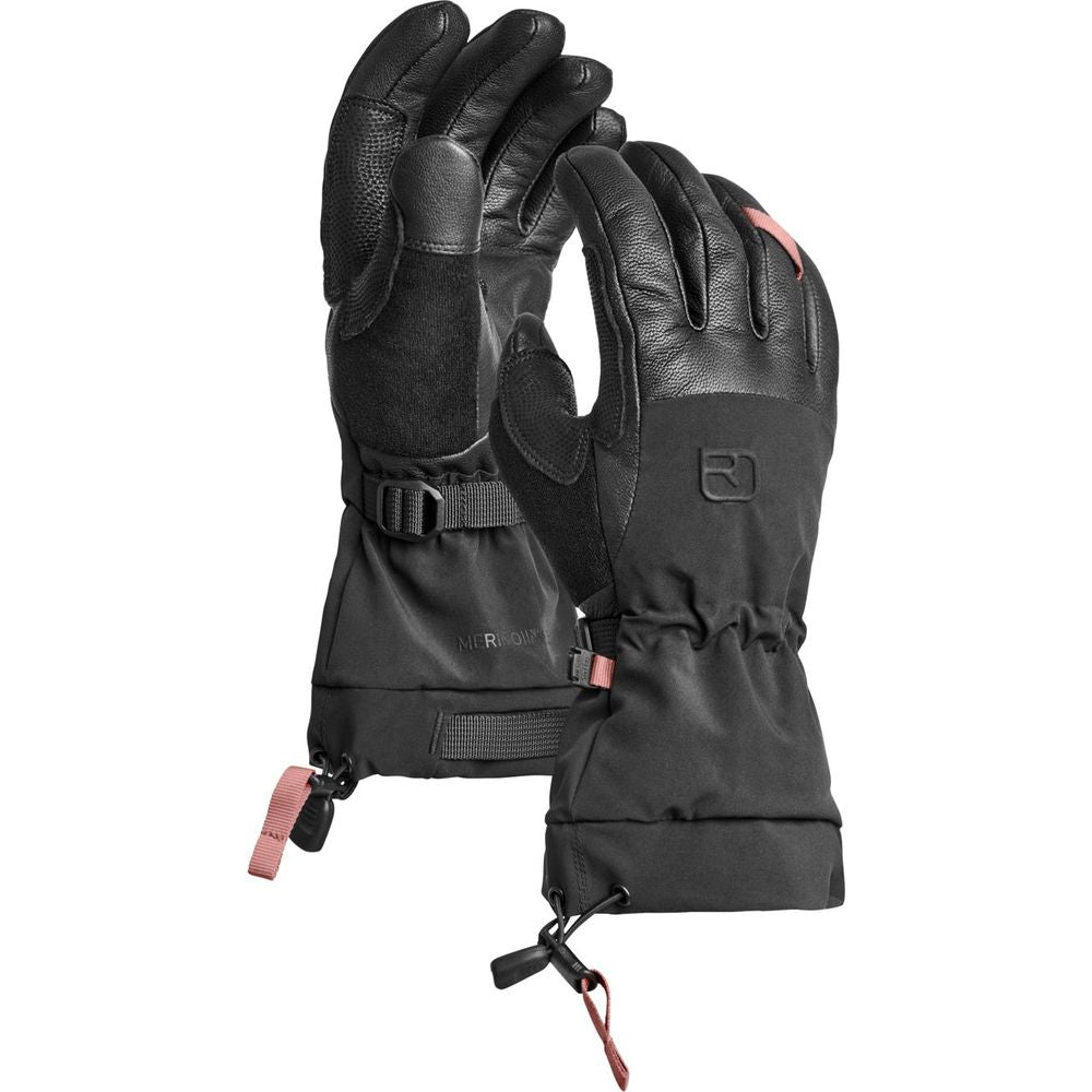 Ortovox Merino Freeride Glove Damen Handschuh black raven L von Ortovox