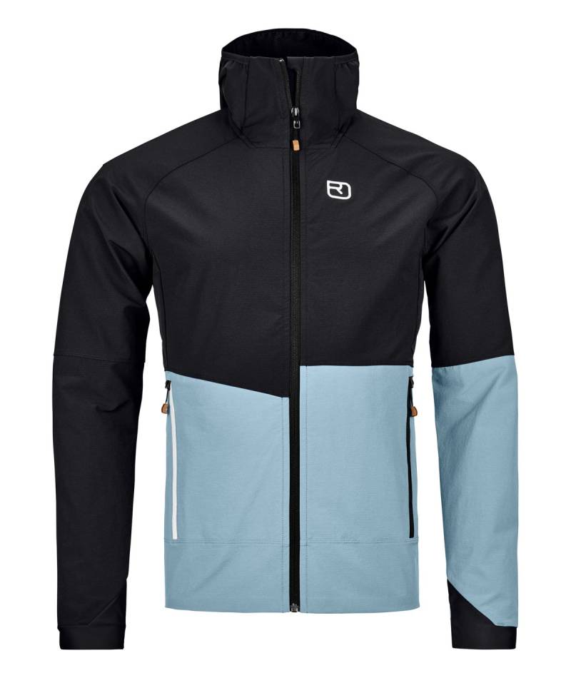 Ortovox Punta Berrino Hooded Jacket M Herren black raven Softshelljacke XL von Ortovox