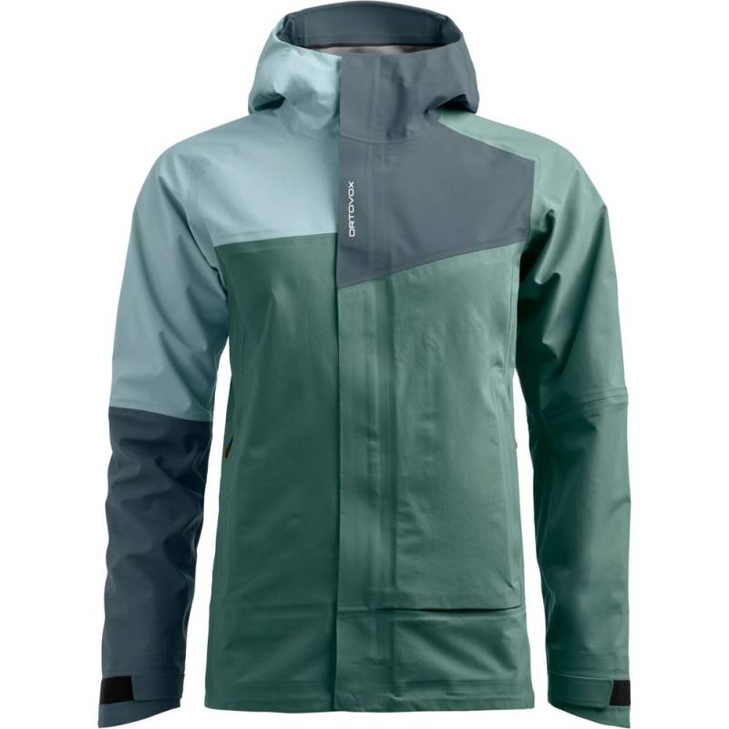 Ortovox Seceda 3L Damen Hardshelljacke arctic grey L von Ortovox